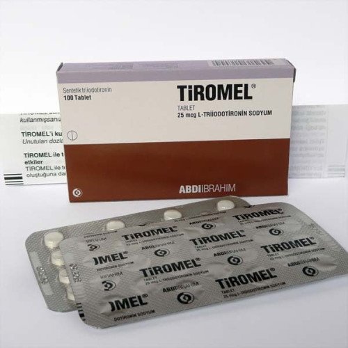 T3 Tiromel 25mcg box