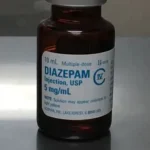 Diazepam bottle